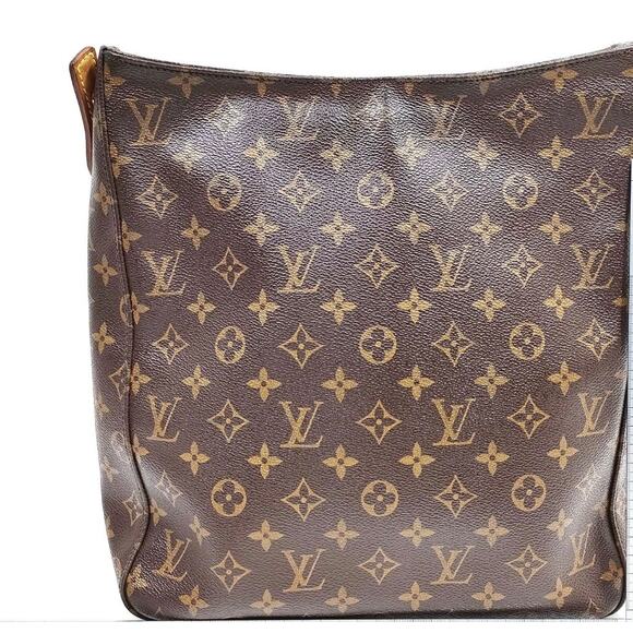 Louis Vuitton LV Shoulder Bag Looping GM Brown Monogram - Picture 2 of 9